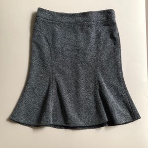 Forever 21 Grey Tweed Print Skirt